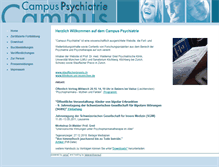 Tablet Screenshot of campus-psychiatrie.de